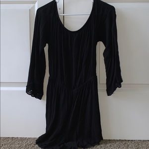 All black romper